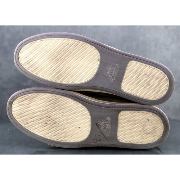 Johnston & Murphy Women's Sneakers Shoes Size 10.5 Nubuck Leather Olive Green - Picture 10 of 12